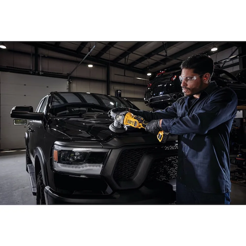 DEWALT POLERINGSMASKIN 18V 2X5AH DCM848P2 v:5860315