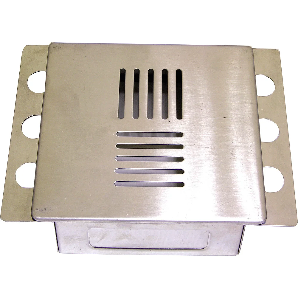 VENTILLUKE BØRSTET STÅL 15X15 CM N°3 v:6786208
