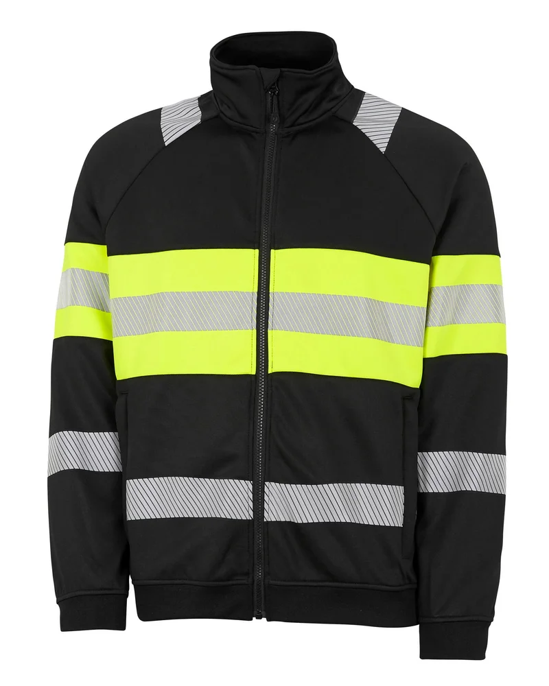 GESTO SWEATJAKKE ESSENTIAL G219 KL. 1 SVART/GUL v:3643121