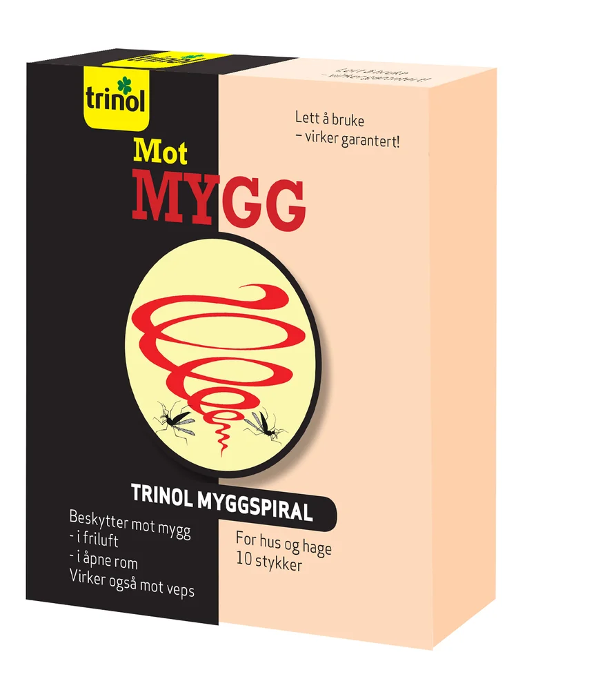 Myggspiral Trinol pakke á 10 spiraler v:5911463 Myggspiral Trinol pakke á 10 spiraler v:5911463