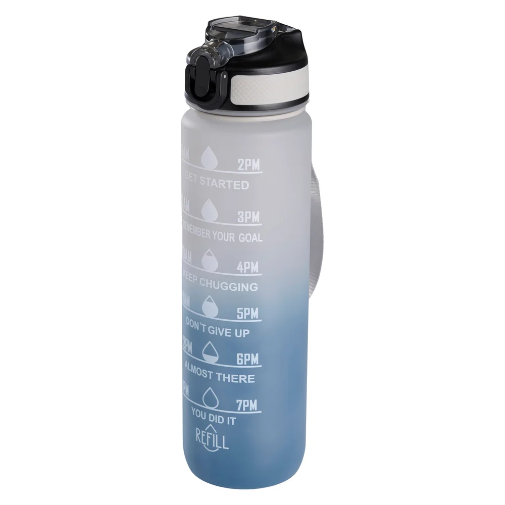 DAY DRIKKEFLASKE M/STROPP HVIT/BLÅ 900ML v:7249857