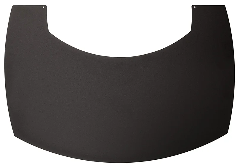 Gulvplate stål sort F370 v:1209869