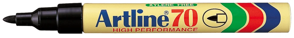Merketusj Artline 70 sort fin v:8695209