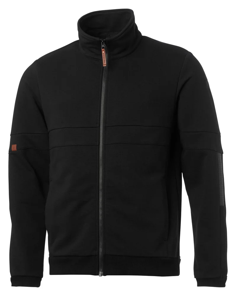 BJÖRNKLÄDER SWEATSHIRTJAKKE SOUL 411-0 FULLZIP SVART v:8743708