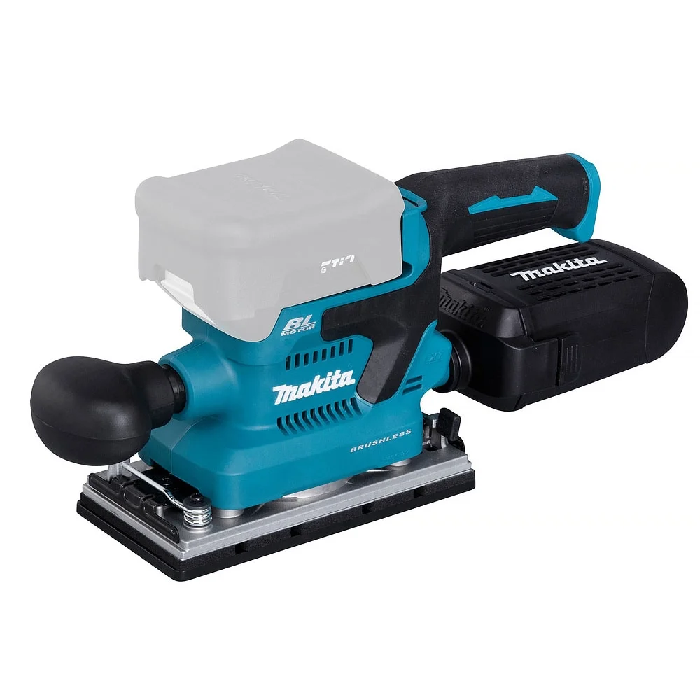 Makita Plansliper LXT DBO381ZU, AWS, 93×228 mm, uten batteri & lader v:1998529 Makita Plansliper LXT DBO381ZU, AWS, 93×228 mm, uten batteri & lader v:1998529