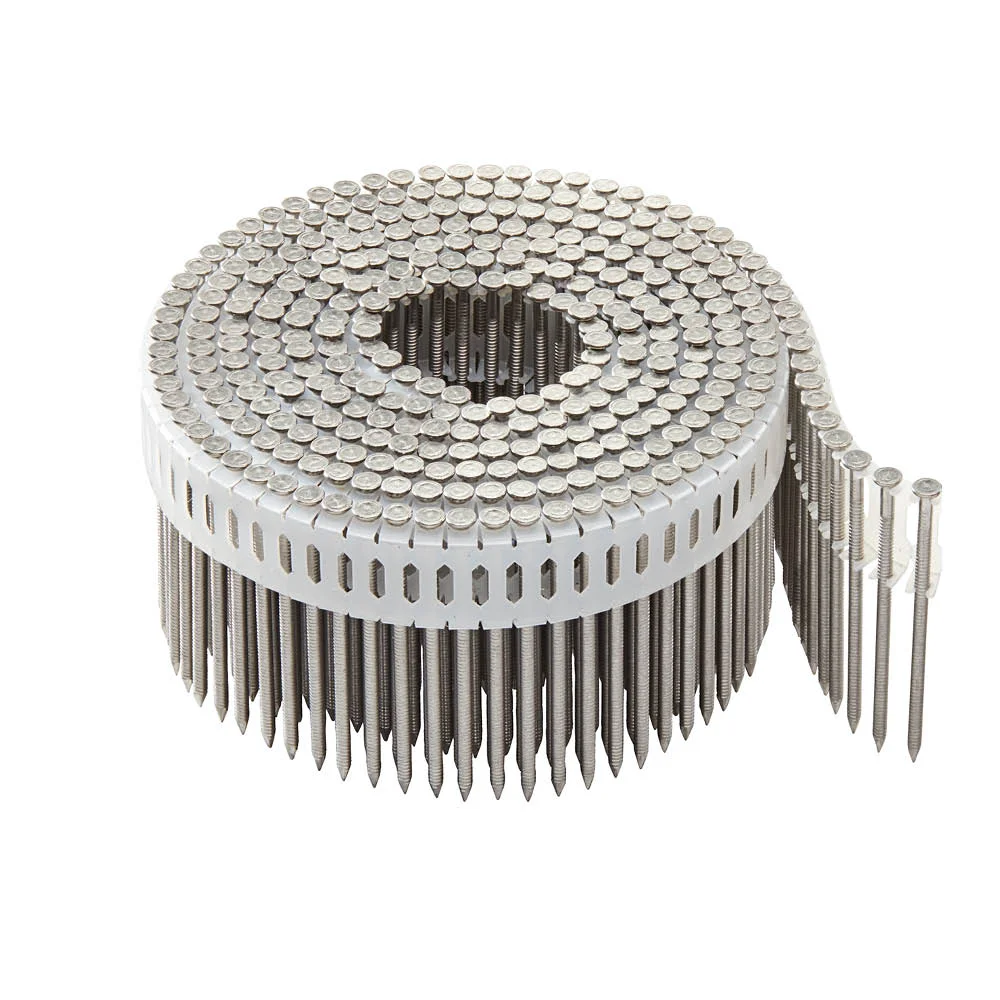 Kledningsspiker 0° Coil A4 2,8x48 1950 stk v:6311585