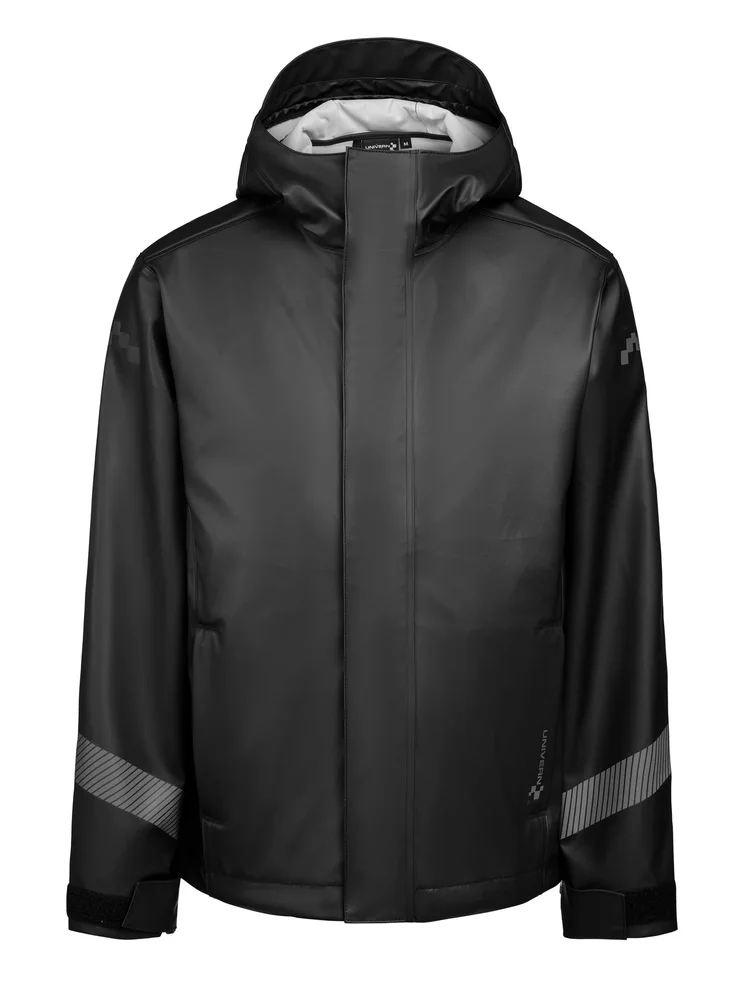 REGNJAKKE MYRE PU 5971 SVART v:6820910