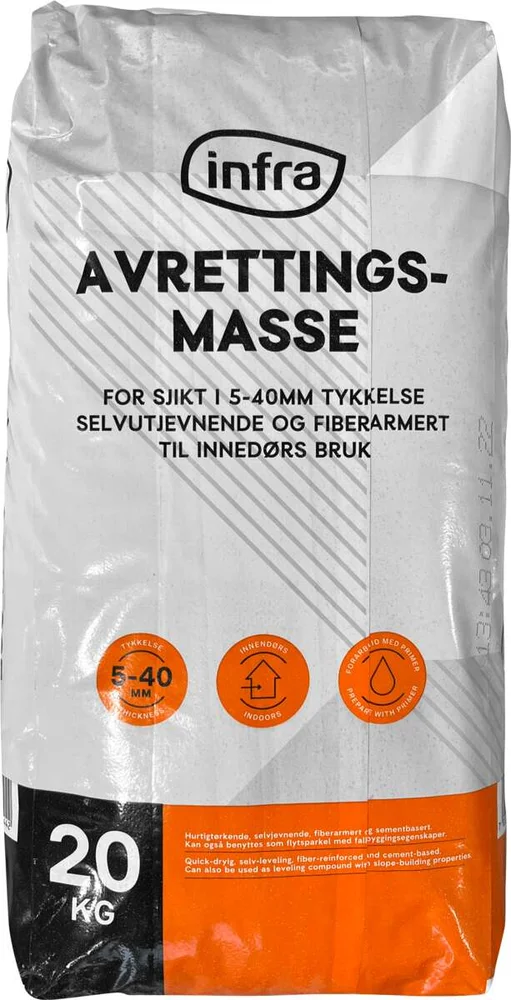 Infra 20 kg avrettingsmasse v:6798463