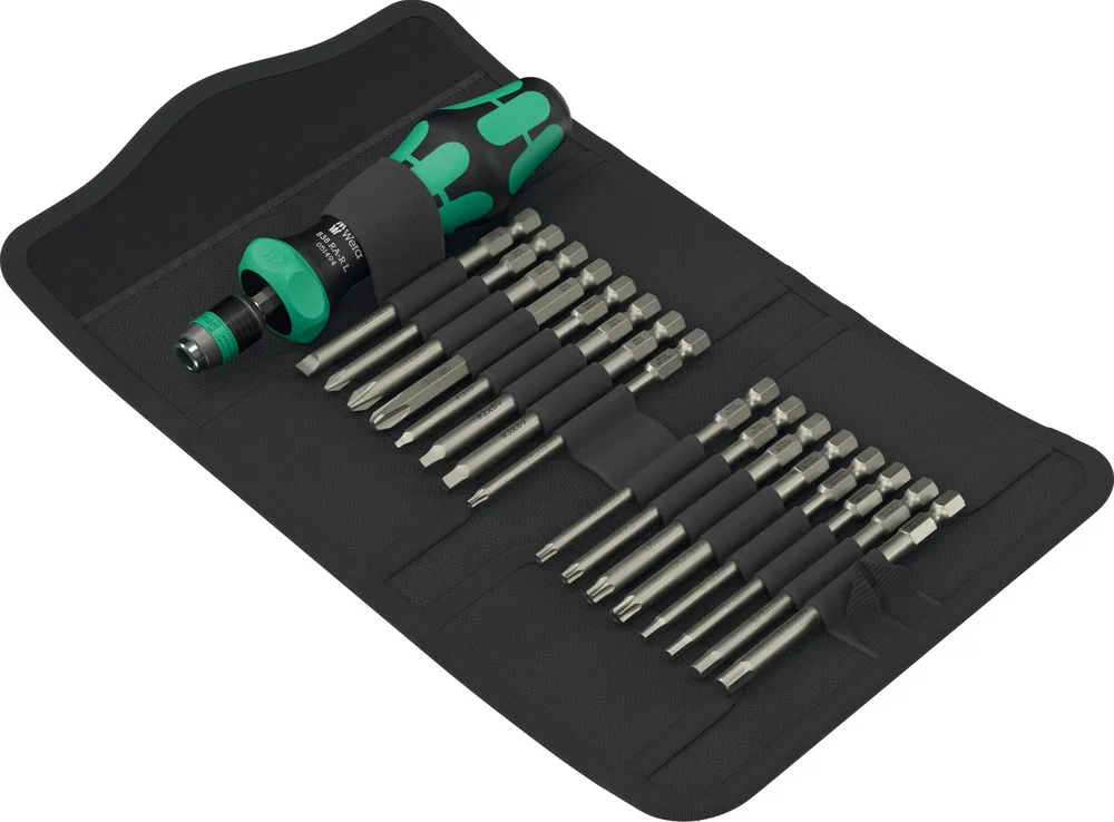 WERA SKRALLE KRAFTFORM KOMPAKT 60 RA-R IMPERIAL 1, 17 DELER v:6151966