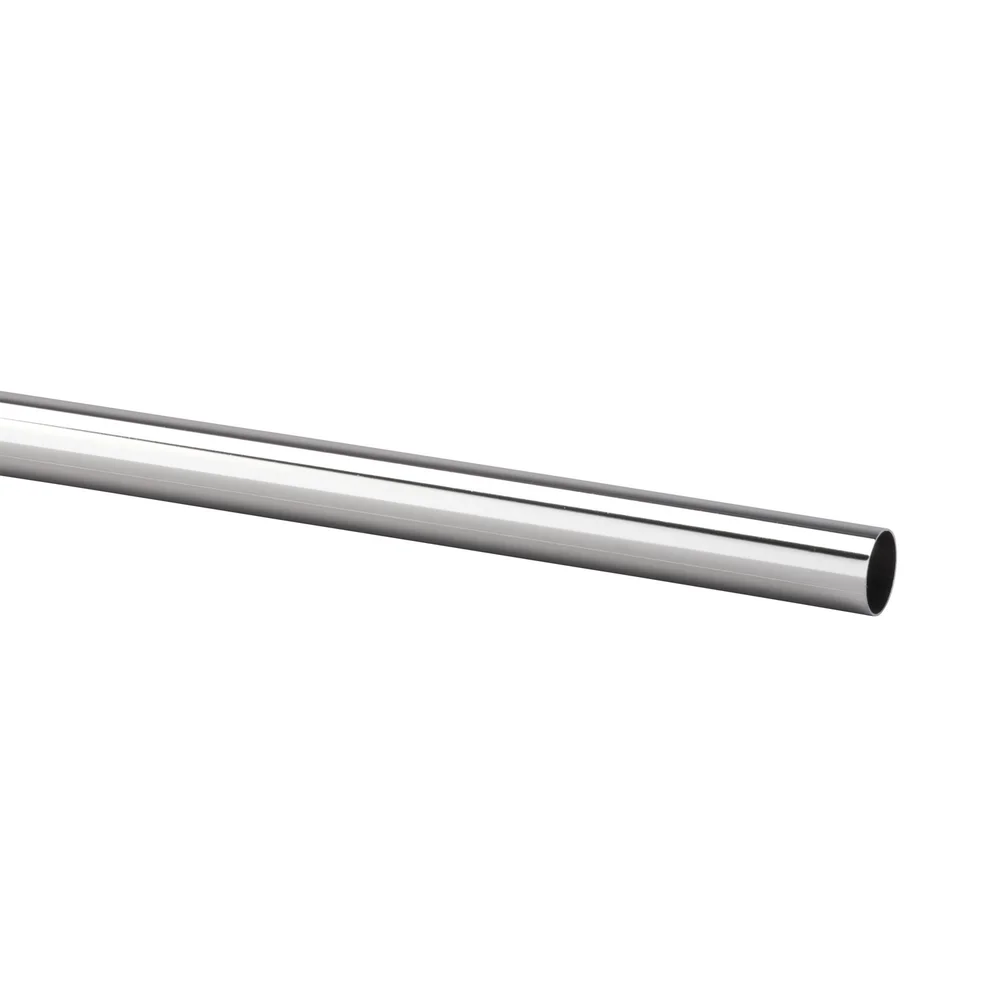 Garderobestang 1245mm sølv – Elfa Norge v:3213578