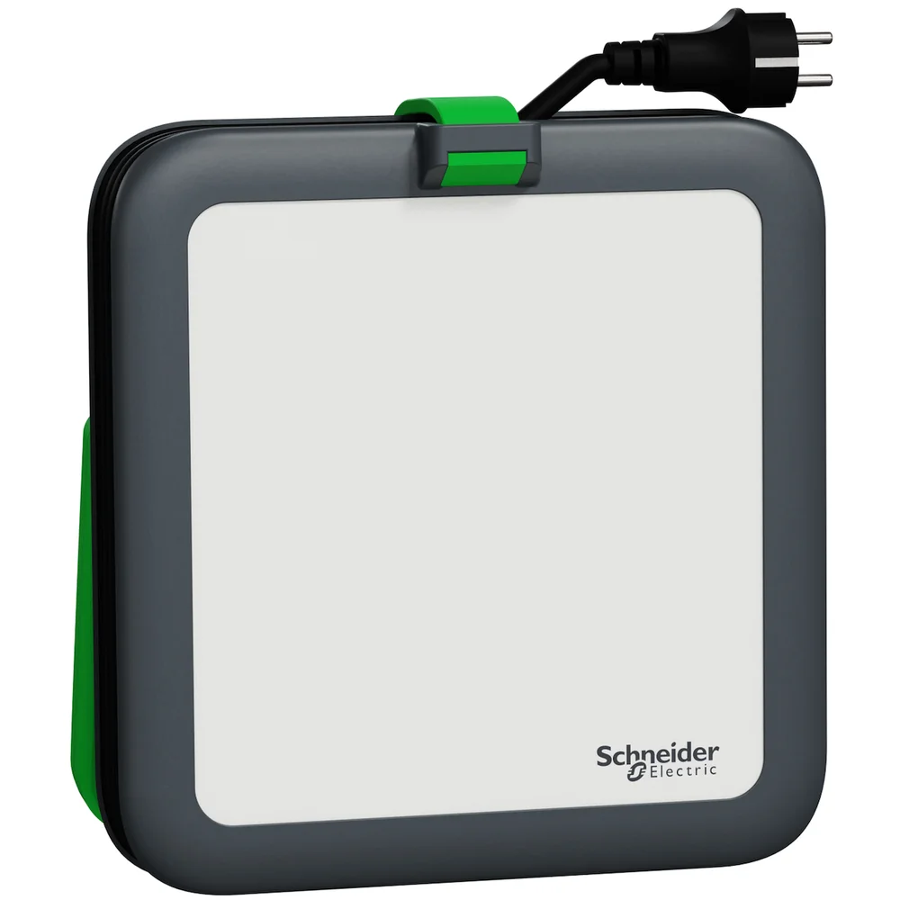 SCHNEIDER ARBEIDSLAMPE 55W 6800LM 4000K, IP54, 1 SCHUKO UTTAK USB A+C 2.4A MAX v:2297500