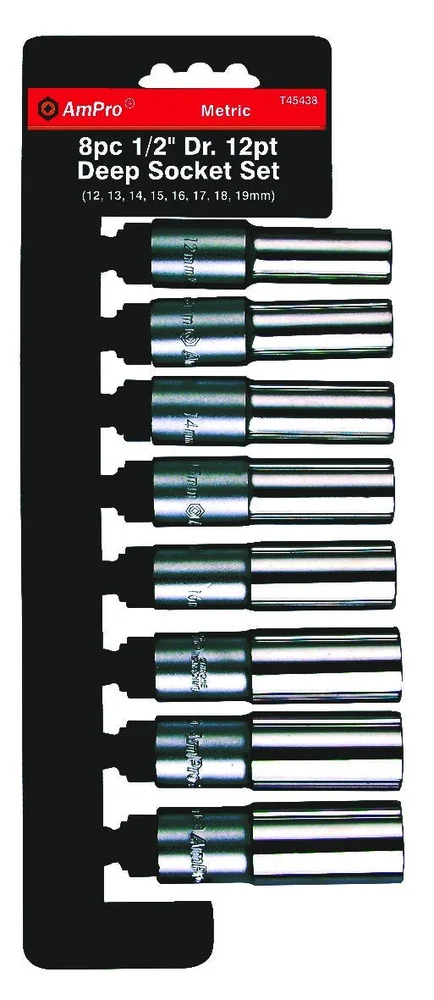 AMPRO PIPESETT 1/2" 12-KANT LANG v:7005155 AMPRO PIPESETT 1/2" 12-KANT LANG v:7005155