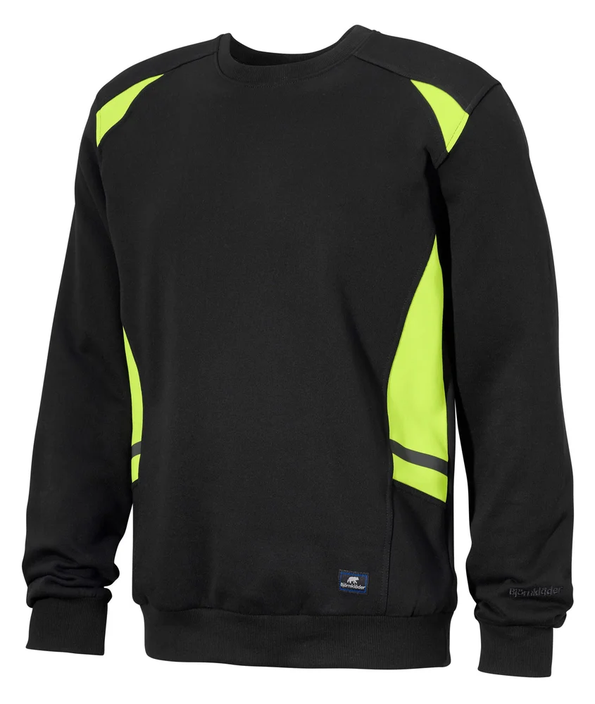COLLEGEGENSER CONTRAST SVART/GUL v:1335982