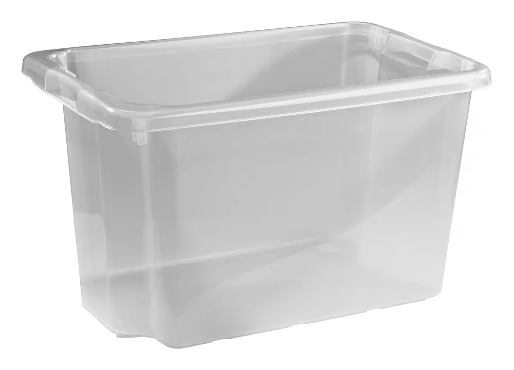 Nordiska Plast Oppbevaringsboks, 55 l, gjennomsiktig v:4613744