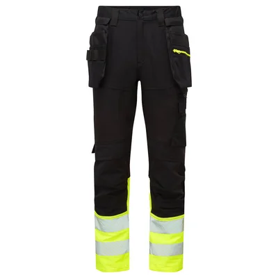 BUKSE HÅNDVERK HI-VIS KL1 GUL-EU58 v:1239681 BUKSE HÅNDVERK HI-VIS KL1 GUL-EU58 v:1239681
