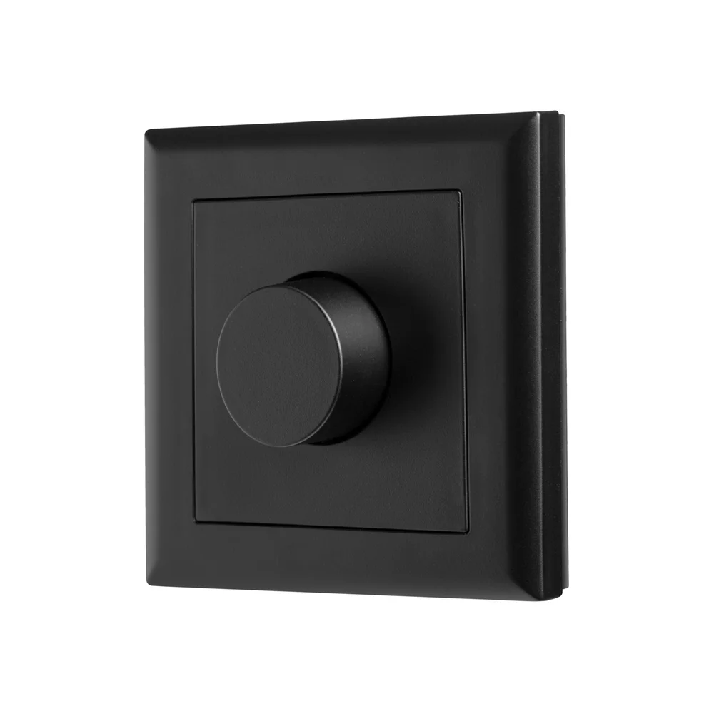 LED dimmer innfelt sort 10-100VA v:6558351 LED dimmer innfelt sort 10-100VA v:6558351