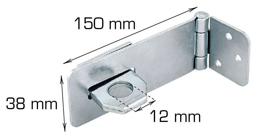 Leddhaspe 150mm v:8442877