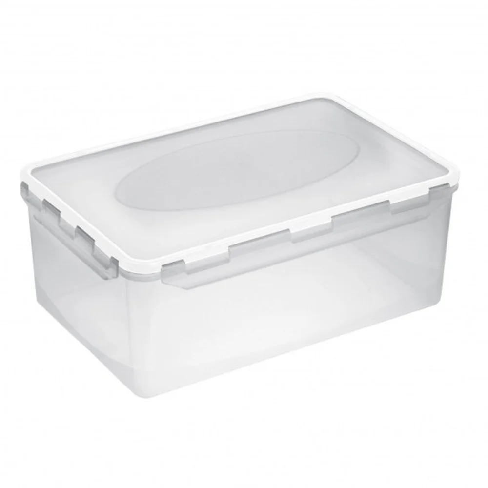 LUFTTETT BOKS TRANSPARENT 5 L HVIT v:7179754