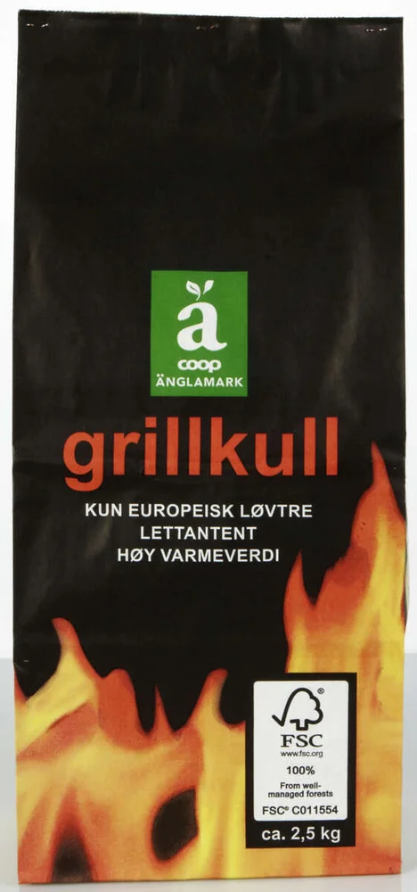 Änglamark grillkull, 2,5 kg v:2999865