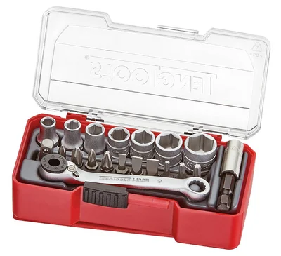 PIPENØKKELSETT 1/4 20 DELER v:8672867