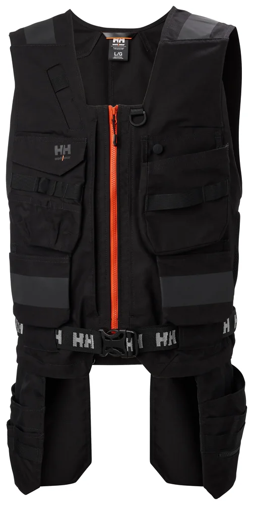 HÅNDVERKERVEST 77140 990 SVART XL v:5390229