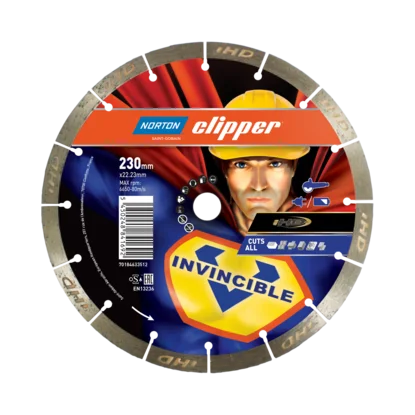 Norton Clipper Invincible diamantblad 230x22,23 mm v:8585174