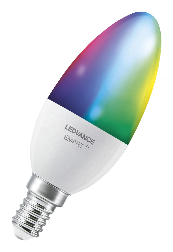 LED-lampe smart Wi Fi, multifarge, dimbar, E14, 4,9 W v:9483112 LED-lampe smart Wi Fi, multifarge, dimbar, E14, 4,9 W v:9483112