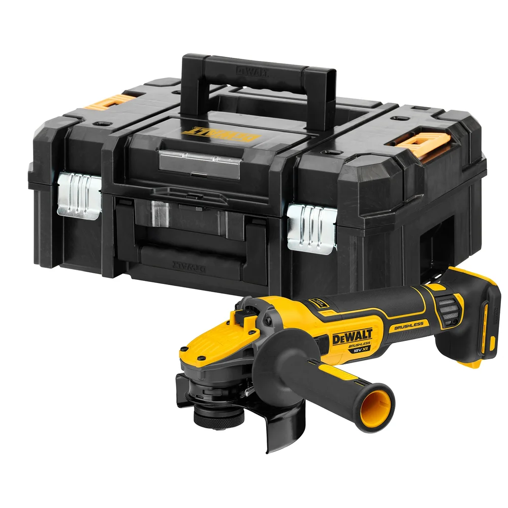 Dewalt Vinkelsliper XR 18V, DCG409NT, uten batteri & lader v:5463985