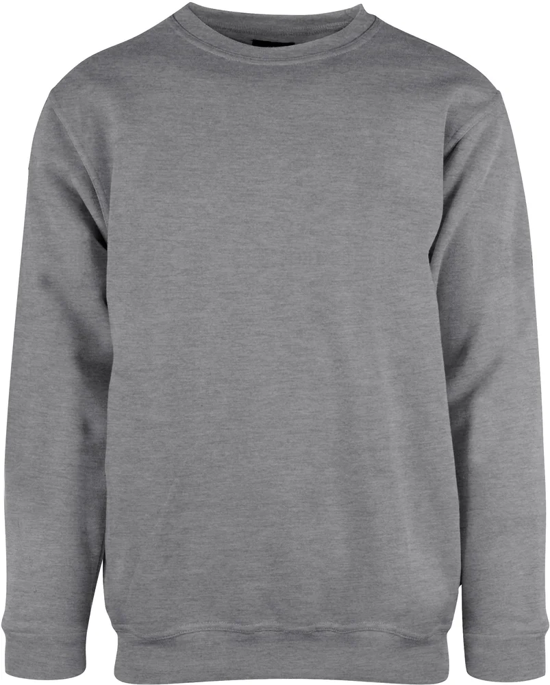 Genser 3801 gråmel l classic sweatshirt v:9752148