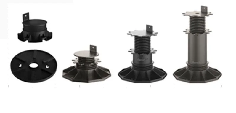 Terrassefot justerbar 6,5-13 cm Eco L | lav profil og stabil støtte v:4469761 Terrassefot justerbar 6,5-13 cm Eco L | lav profil og stabil støtte v:4469761