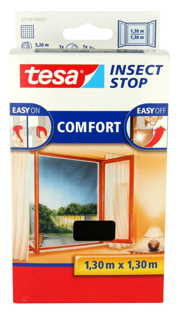 tesa® Comfort insektnett til vindu v:4730824